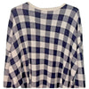 Rosso35 Sweater Womens 44 Wool Cashmere Check Italy Knit Crewneck NWOT