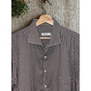 Loro Piana Italy Cotton Flannel Gingham Button Down Shirt Men's 3XL MAB1852