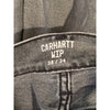 Carhartt WIP Rebel Pants 38x34 Black Washed Denim Jeans Stretch Slim