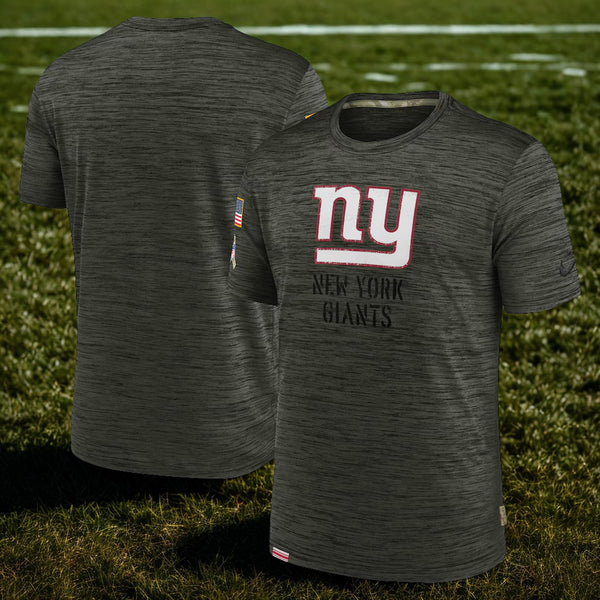 New York Giants Nike NFL Football Salute to Service Velocity T-Shirt Sz. L NWT