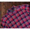CC Filson Vintage Flannel Work Shirt 11010689 Red Black Gold Plaid Men’s Small