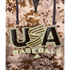 Team USA World Baseball Classic Camo Pullover Hoodie Large Majestic Authentic