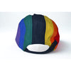 Paul Smith PS Stripe Nylon Baseball Cap Rainbow Strapback NWOT Rare Hat