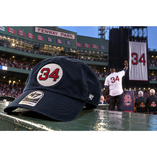 Boston Red Sox David Ortiz Big Papi #34 Retirement ‘47 Clean Up Hat Navy NWT
