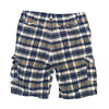 Nautica Jeans Cargo Shorts Men 40 Y2K Baggy Plaid Hip Hop Streetwear 12”