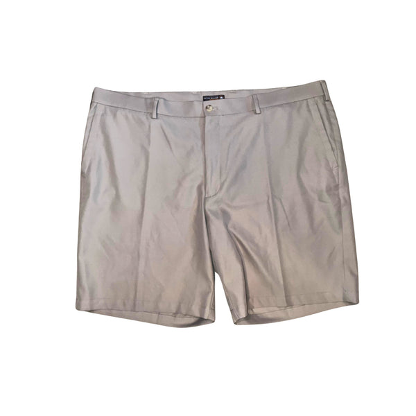 Peter Millar Salem Performance Golf Shorts Khaki Sz 42 Crown Sport EUC