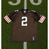 Cleveland Browns Tim Couch #2 Reebok NFL Jersey Men's 2XL Rare Vintage Y2K