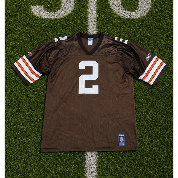 Cleveland Browns Tim Couch #2 Reebok NFL Jersey Men's 2XL Rare Vintage Y2K