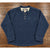L.L.Bean Katahdin Iron Works Bonded Waffle Sherpa Fleece Henley Shirt Men's M