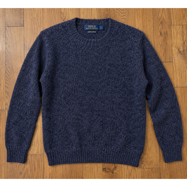 Polo Ralph Lauren Scotland Wool Cashmere Crewneck Sweater Large NWOT Rare