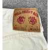 Full Count & Co 0105EC Ecru Selvedge Jeans 38x34 Wide Straight Made Japan Rare