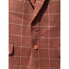 Charles Tyrwhitt Wool Cashmere Windowpane Blazer Sport Coat 42R English Cloth