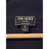 Todd Snyder Italian Cotton Silk Riviera Sweater Polo Navy Men's S Knit Shirt