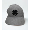 Black Clover Hat Cap Size L/XL Flex Fitted Gray Live Lucky EUC
