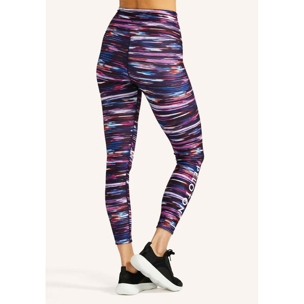 Peloton Melody High Waist Leggings Purple Active Gym Wear FA121 Womens Size S