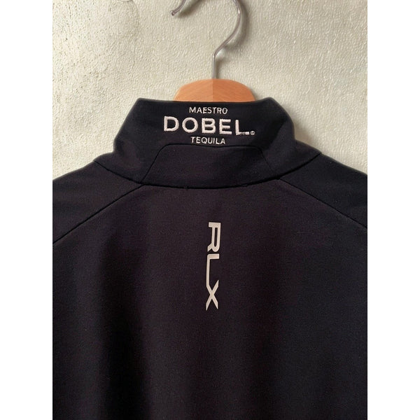 RLX Ralph Lauren US Open Tennis Quarter Zip Pullover Sz. M Black Performance NWT
