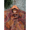 Agnes b Homme Paris Button Down Shirt Size 42 Made in France Paisley Cotton