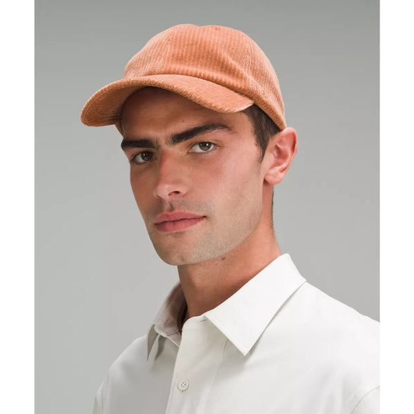 Lululemon Corduroy Ball Cap Brown L/XL Adjustable Strapback NWOT Unisex