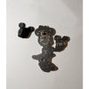 Disney Minnie Mouse Holding Mickey Silver Ears Hat 2009 Trading Pin #67010