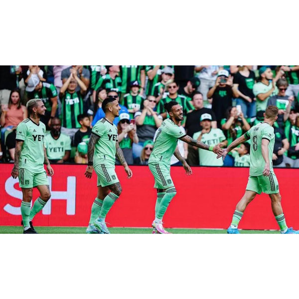 Austin FC Adidas 2022-23 Away Jersey Mint Green Yeti MLS Soccer Men's Small S
