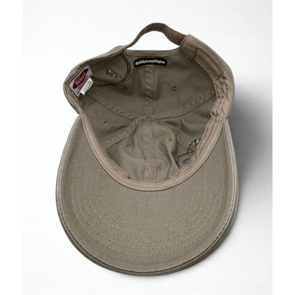 Piggly Wiggly Khaki Head Tail Adjustable Hat Embroidered Grocery Store Cap EUC