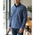 Lululemon Surge Warm Half Zip Pullover Blue Camo Rulu Running Gym Mens XL