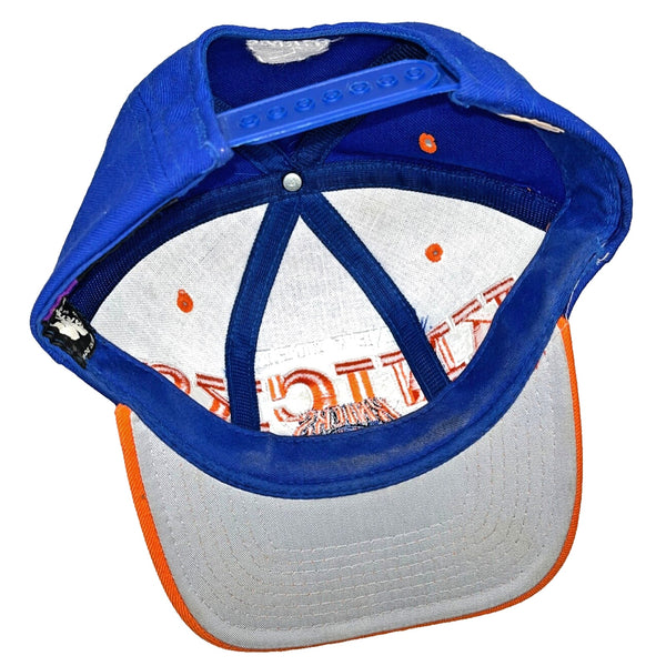 New York Knicks Starter Tri-Power Snapback Hat NBA Blue Orange 90s Vintage