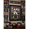 Lawrence Taylor New York Giants Signed Autographed Framed 16x20 Photo JSA HOF