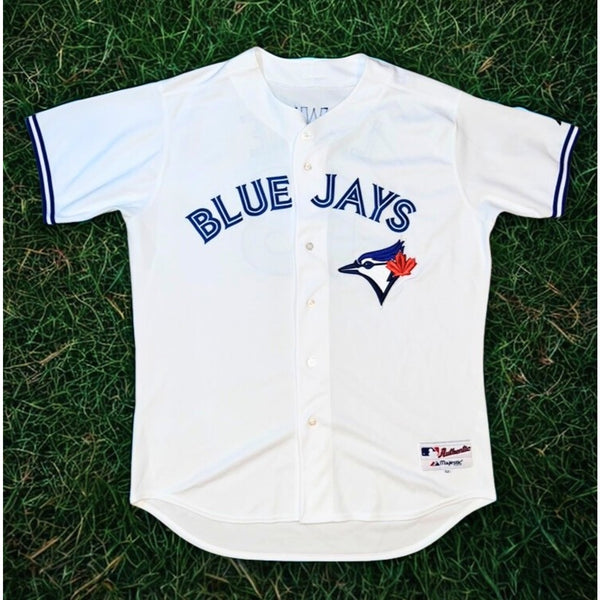 Toronto Blue Jays Brett Lawrie #13 Majestic Authentic Jersey Size 52 2XL MLB USA