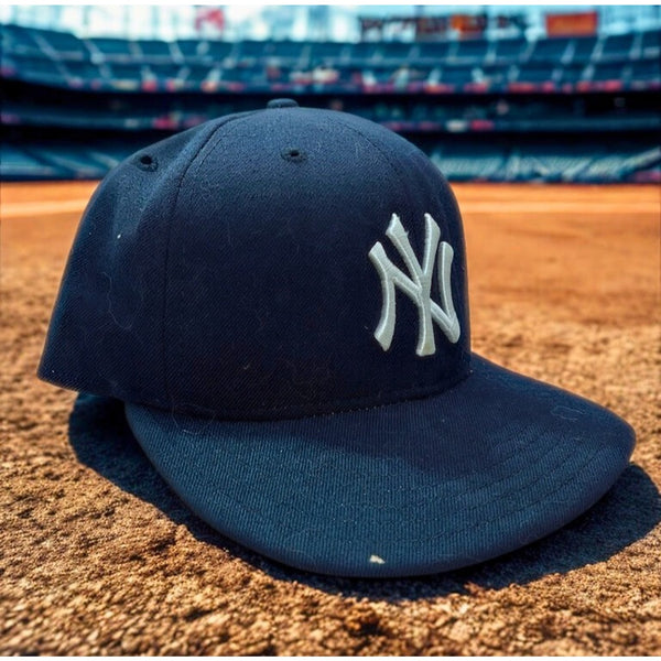 New York Yankees 1996 World Series New Era 5950 Fitted Hat 7 1/4 Vintage