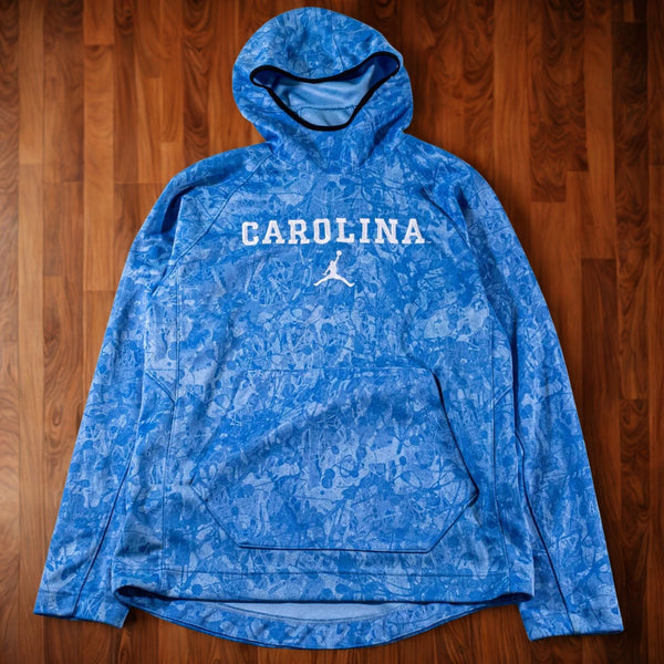Nike Jordan UNC North Carolina Tar Heels Basketball Hoodie CD1827-448 M NWOT