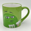M&M’s World “I Melt for No One” Green M&M Mug Cup 2019 Ceramic Coffee Tea