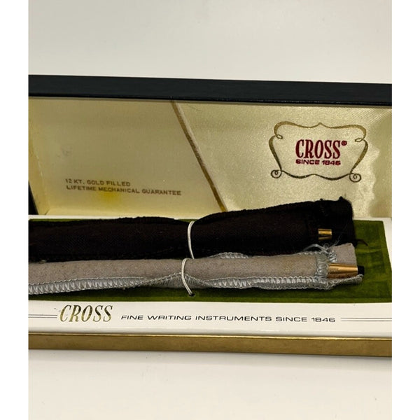 Cross Century 6601 12KT Gold Filled Pen & Pencil Set w/ Box & Sleeves