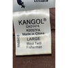 Kangol Wool Fisherman Cap Brown Mens Large Newsboy Hat Classic EUC