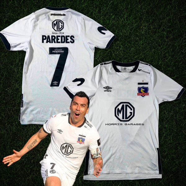 Colo Colo Esteban Paredes #7 Umbro Home Soccer Jersey Men’s S Chile 2019 Rare