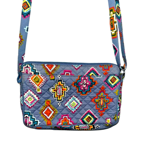 Vera Bradley Crossbody Purse Small Southwestern Aztec Multicolor Retired
