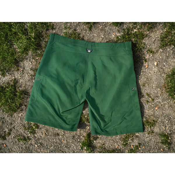 ExOfficio Amphibious Travel Cargo Shorts Mens 42 Green Quick Dry Hiking Swim
