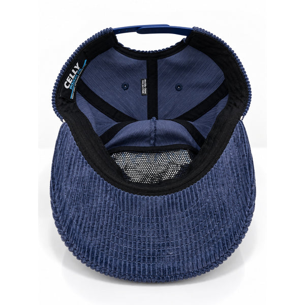 University of Maine Black Bears Celly Hockey Co Corduroy Snapback Hat Cap Navy