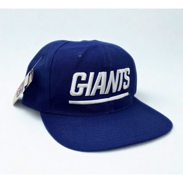 New York Giants New Era Snapback Hat NFL Wool Blue Vintage NWT