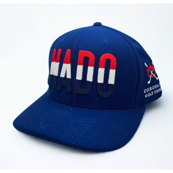 Coronado Golf Course NADO Snapback Hat Pukka Adjustable Blue Golf Cap NWOT USA