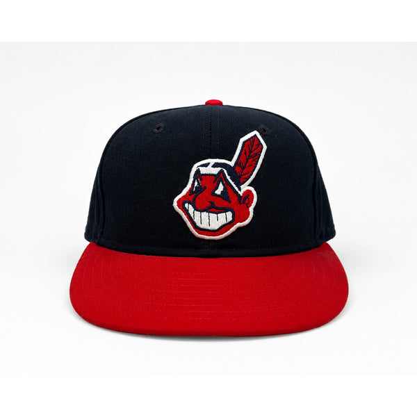 Cleveland Indians New Era Diamond Collection Pro Model Hat 6 3/4 USA Vintage