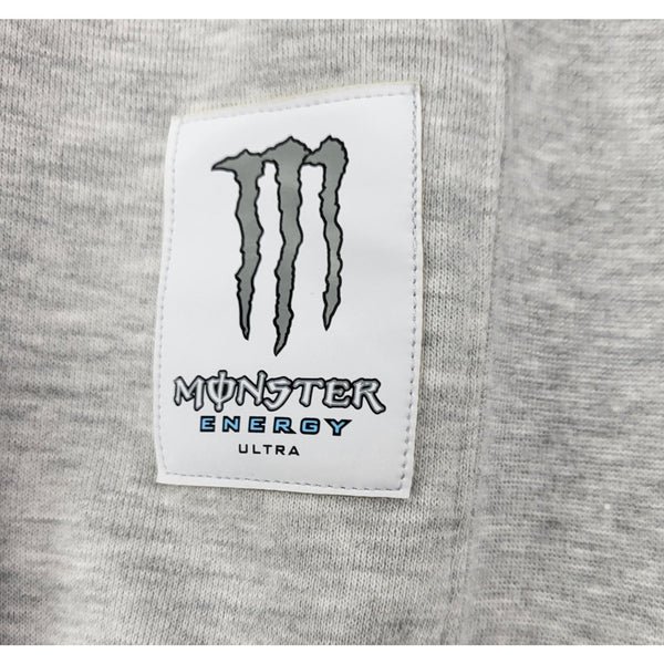 Monster Energy Ultra Sweatshirt Mens XL Heather Grey Graphic Pullover NWOT