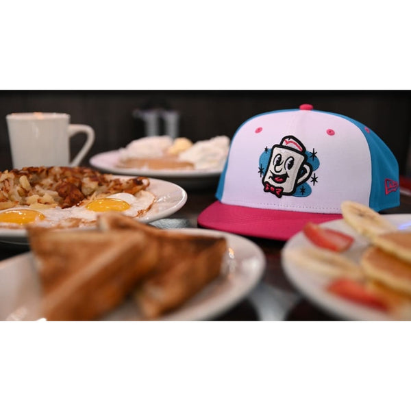 Somerset Patriots Jersey Diners New Era 59FIFTY Fitted Hat 7 1/2 MiLB NWT Rare