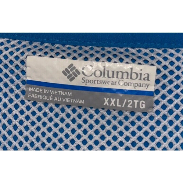 Columbia PFG Tamiami II Short Sleeve Shirt Blue Sz. L NWT MSRP $55