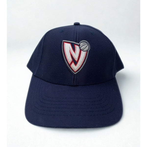 New Jersey Nets Blockhead Logo Vintage 90s Snapback Hat NBA OSFA Taiwan EUC