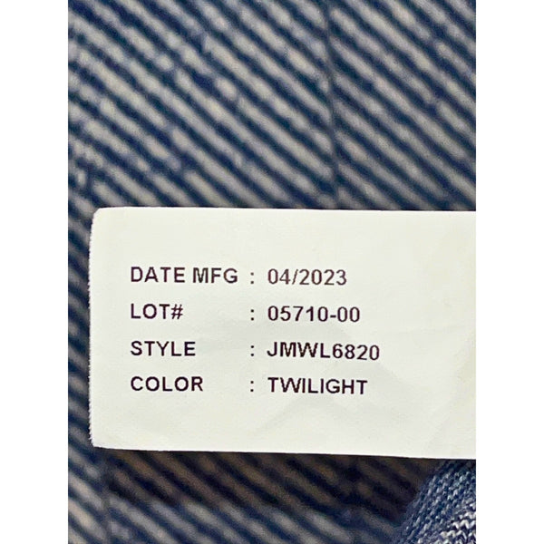 Johnnie-O Carl Lodge Shirt Jacket XL Twilight Stretch Flannel Shacket Top Shelf