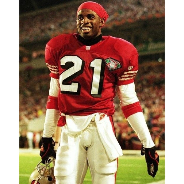 San Francisco 49ers Deion Sanders 1994 Authentic Wilson Pro Line Jersey 46 EUC