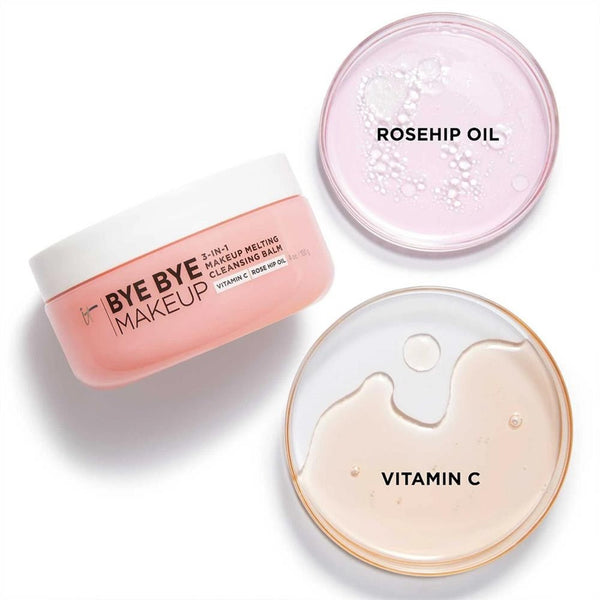 IT Cosmetics Bye Bye Makeup 3-in-1 Cleansing Balm Vitamin C 4oz Makeup Remover
