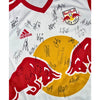 New York Red Bulls 2015 Team Signed Jersey Adidas MLS Sz L Soccer Autographed