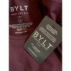 BYLT Premium Basics Drop-Cut BYLT Signature Shirt Medium Maroon NWT